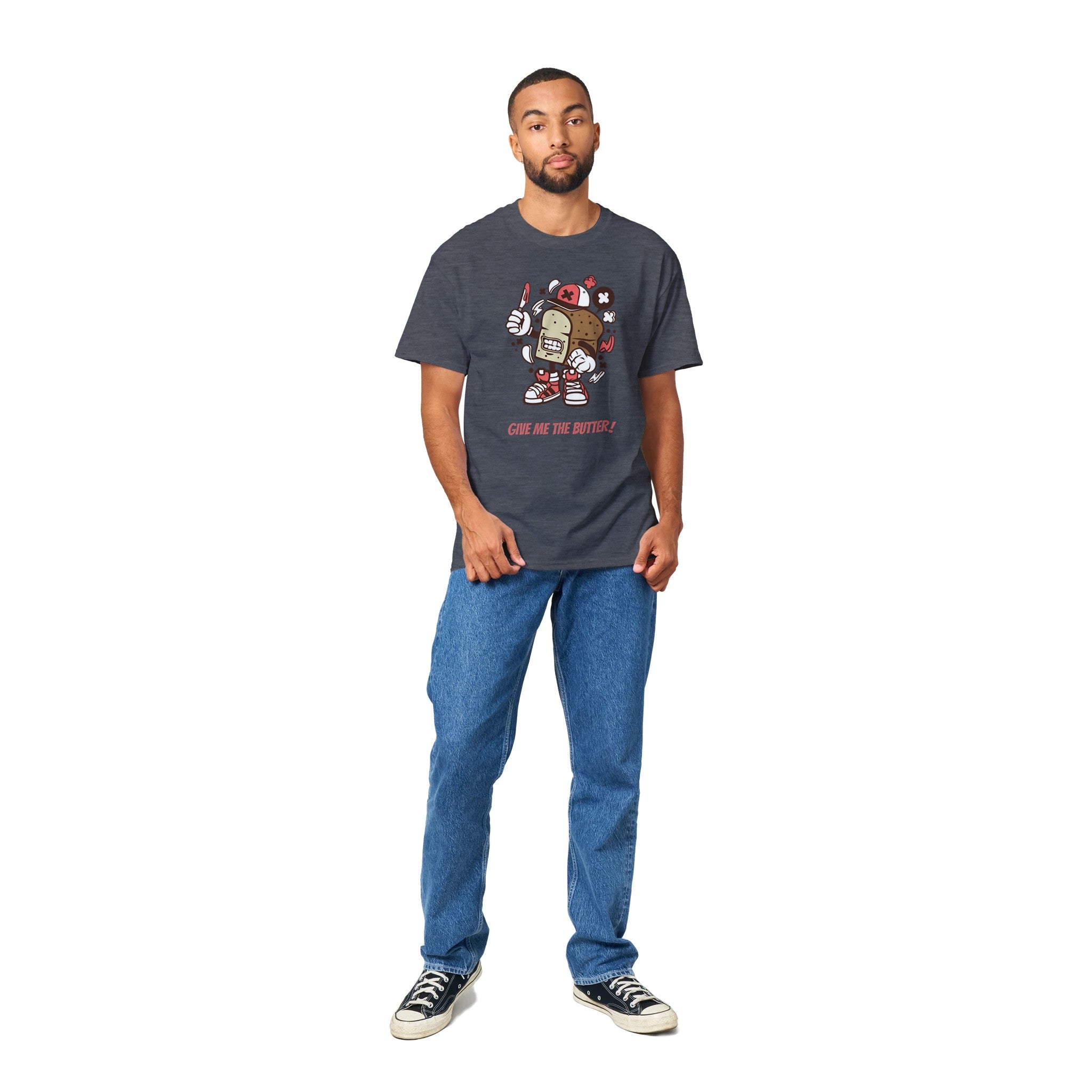 Angry Bread! Give me the Butter! - T-Shirt