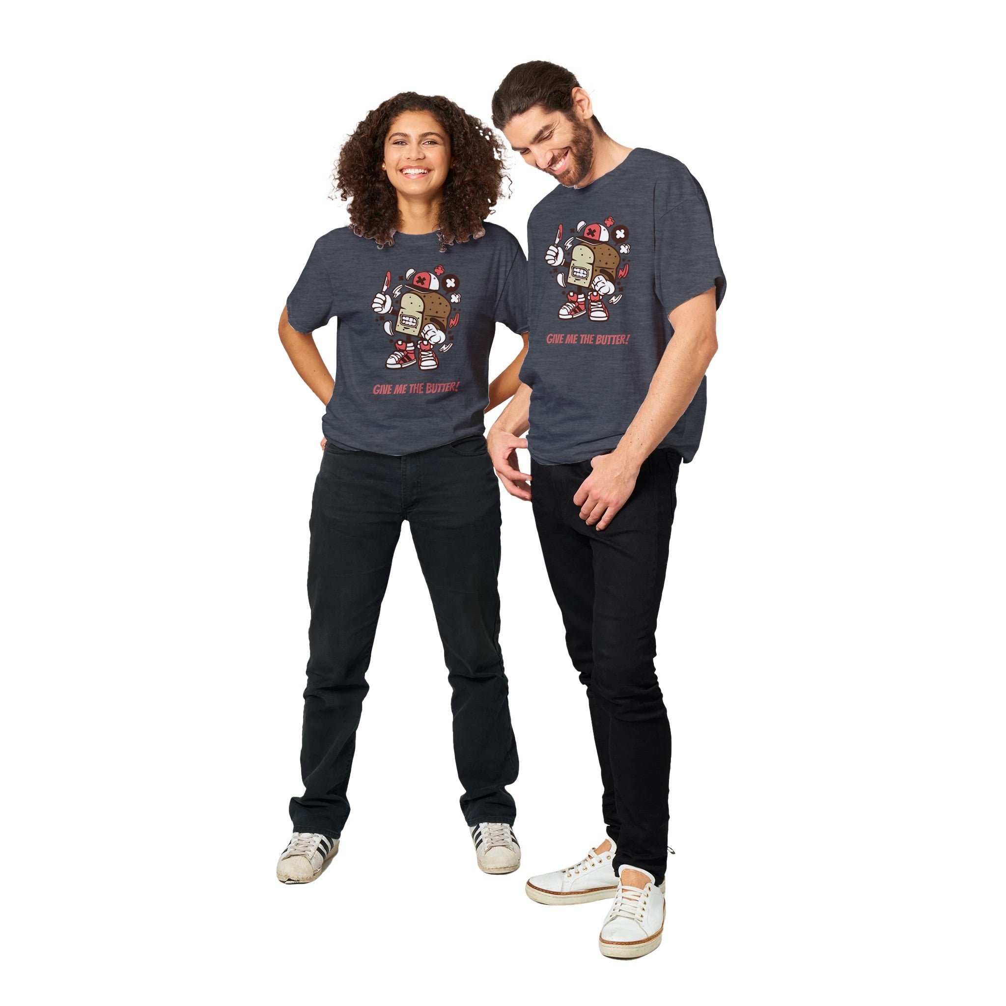 Angry Bread! Give me the Butter! - T-Shirt